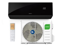 Инверторен стенен климатик KAISAI BLACK PRO HEAT +  KRB-12TLHI / KRWB-12TLHO