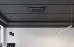 Инверторен климатик касетъчен General  AUXG30KRLB/AOHG30KATA с черен панел