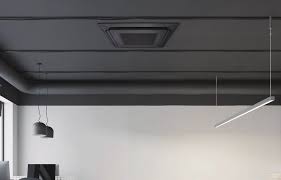 Инверторен климатик касетъчен General  AUXG30KRLB/AOHG30KATA с черен панел