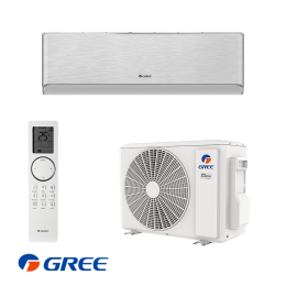 Инверторен климатик Gree Airy GWH09AVCXB-K6DNA1B – сребърен