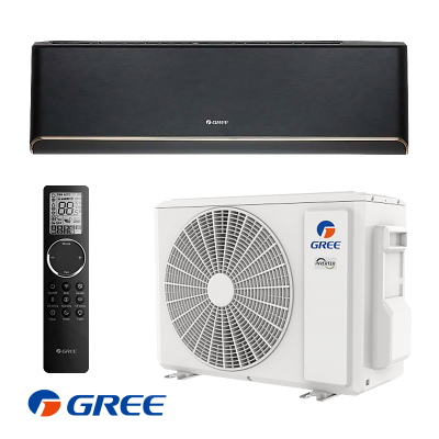 Инверторен климатик Gree Airy GWH24AVEXF-K6DNA1A - черен