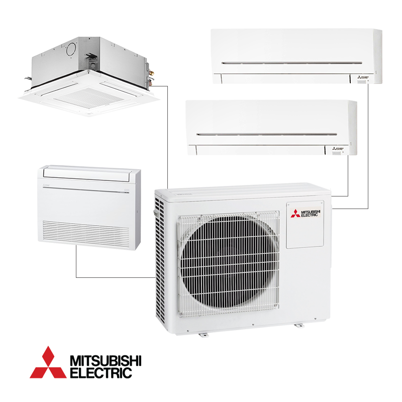 Външно тяло на мултисплит система Mitsubishi Electric MXZ-4F80VF