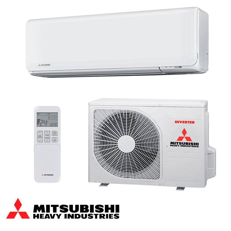 Инверторен климатик Mitsubishi Heavy Industries SRK 20 ZT-WF + SRC 20 ZT-W – бял