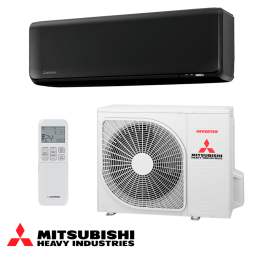 Инверторен климатик Mitsubishi Heavy Industries SRK 35 ZT-WFB + SRC 35 ZT-W – черен
